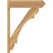 Ekena Millwork Olympic Arts & Crafts Rough Sawn Outlooker, Western Red Cedar, 8"W x 34"D x 46"H OUT08X34X46OLY03RWR - alternate 2